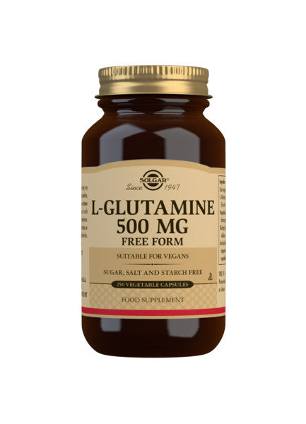 L-Glutamine 500mg - 250 Kapsler - Solgar