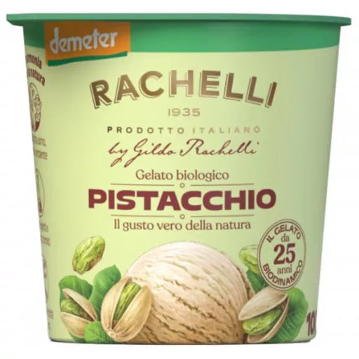 Biodynamisk Pistacie Gelato - 125ML - Rachelli