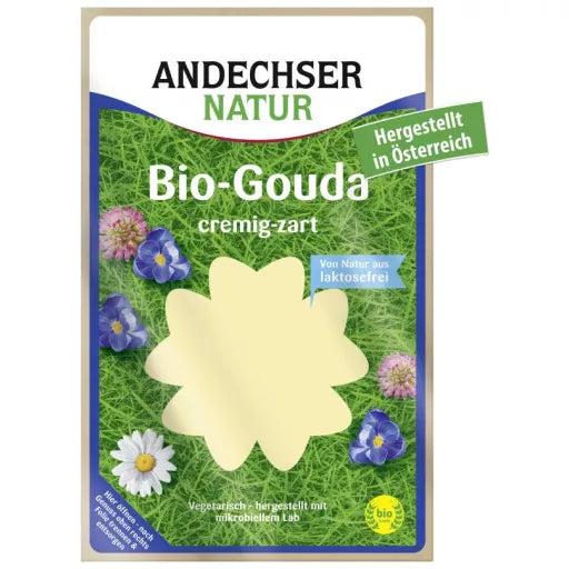 Økologisk Gouda i Skiver - 150G - Andechser Natur