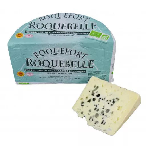 Økologisk Roquefort AOP Roquebelle - 100G - Vallée-Verte