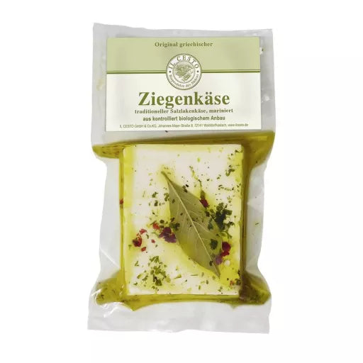 Økologisk Marineret Gedeost 43% - 175G - Il Cesto