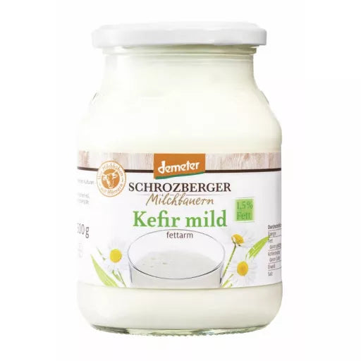 Biodynamisk Mild Kefir 1,5% - 500ML - Schrozberger