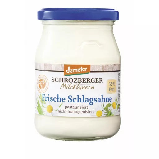 Biodynamisk Fløde 32% - 250ML - Schrozberger