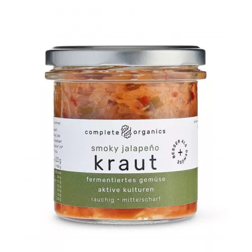 Økologisk Smoky Jalapeño Kraut - 240G - CompleteOrganics