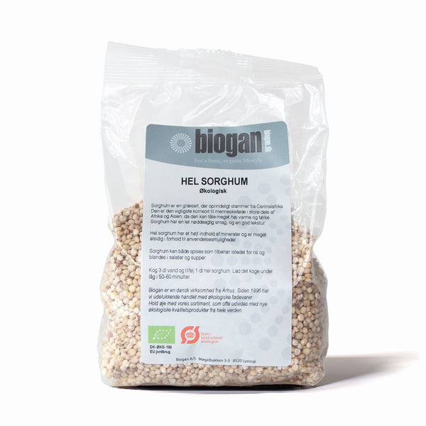 Økologisk Hel Sorghum - 500G - Biogan