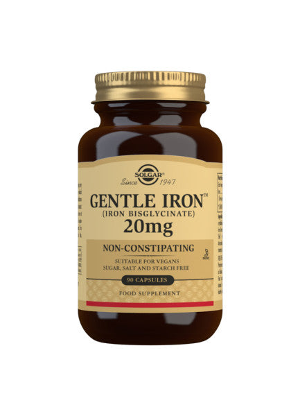 Gentle Iron 20mg - 90 Kapsler - Solgar