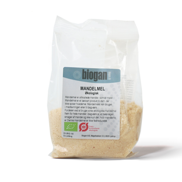 Økologisk Mandelmel - 100G - Biogan
