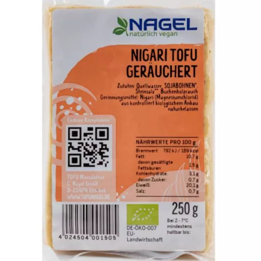 Økologisk Røget Tofu - 250G - Tofumanufaktur Christian Nagel