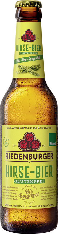 Økologisk Glutenfri Hirse Øl - 330ML - Riedenburger Brauhaus