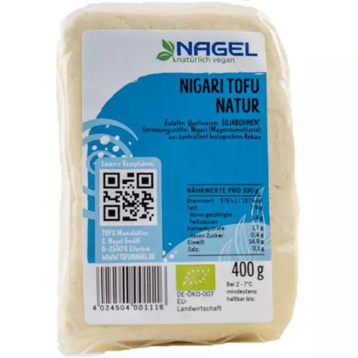 Økologisk Naturel Tofu - 400G - Tofumanufaktur Christian Nagel