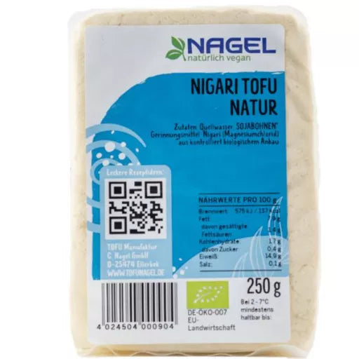 Økologisk Naturel Tofu - 250G - Tofumanufaktur Christian Nagel