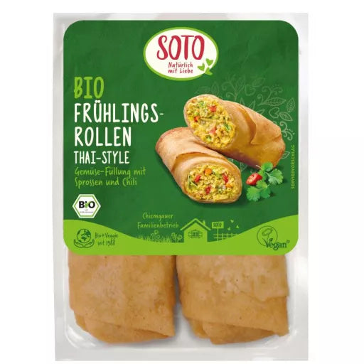 Økologiske Thai Forårsruller - 220G - Soto