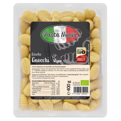 Økologisk Traditionel Gnocchi - 400G - Pasta Nuova