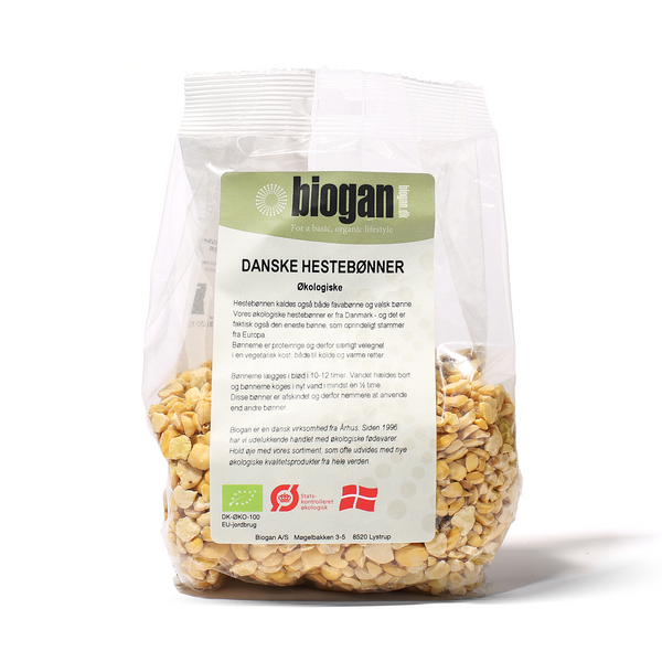 Økologiske Danske Hestebønner - 400G - Biogan