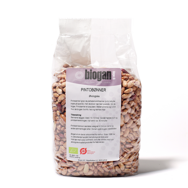 Økologiske Pinto Bønner - 1KG - Biogan