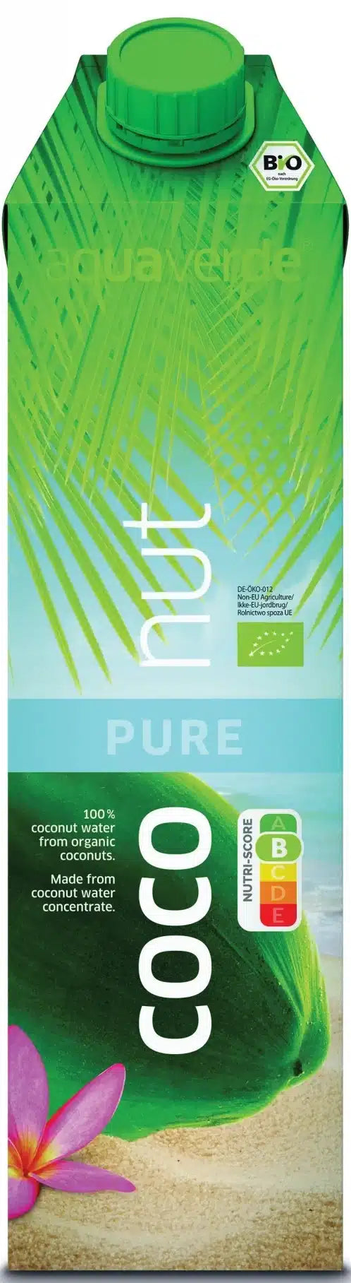 Økologisk Kokosvand Aqua Verde - 1L - Dr. Antonio Martins