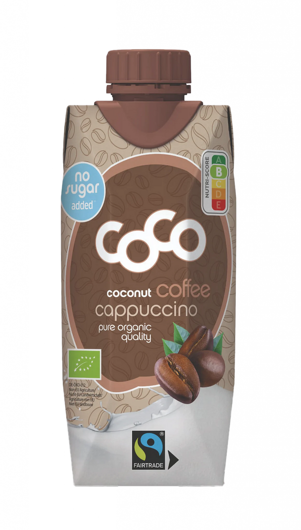 Økologisk Kokosdrik Cappuccino - 330ML - Dr. Antonio Martins