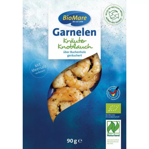 Økologiske Marinerede Rejer - 80G - BioMare Wechsler's Feinfisch