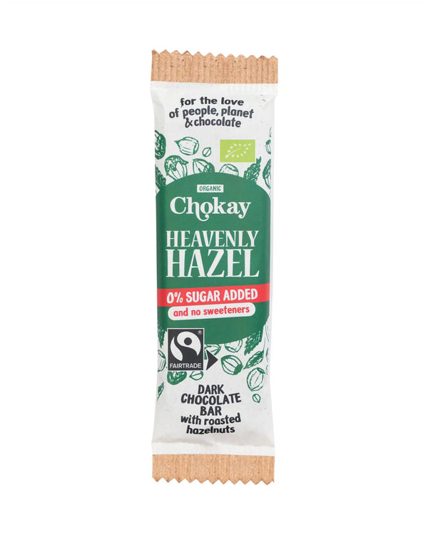 Økologisk Chokolade Heavenly Hazel 54% - 30G - Chokay