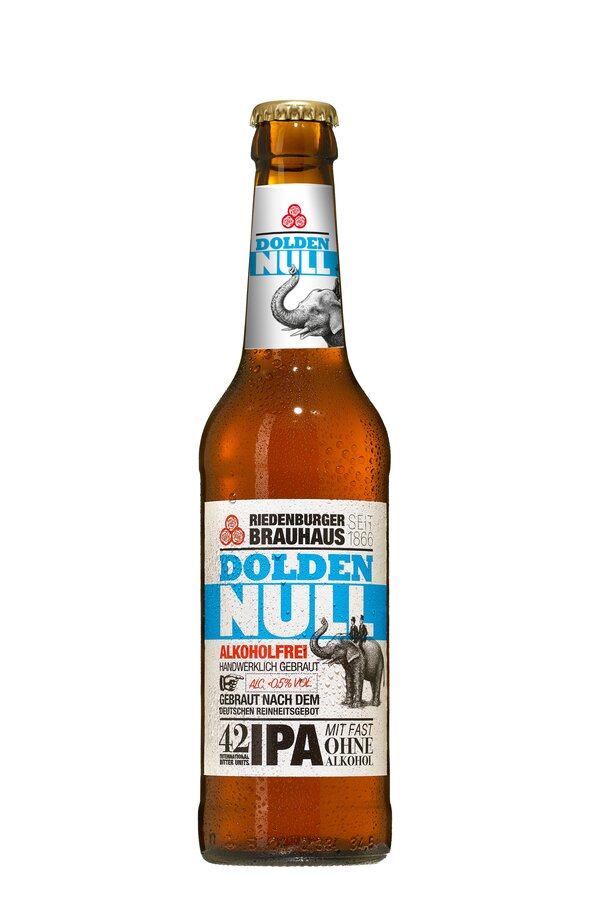 Økologisk Alkoholfri IPA Øl - 330ML - Riedenburger Brauhaus