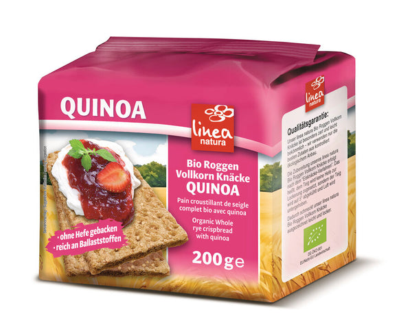 Økologiske Quinoa Knækbrød - 200G - Linea Natura