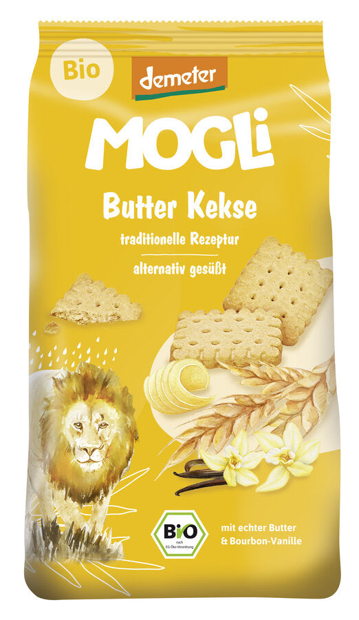 Biodynamiske Børne Smørkiks - 125G - Mogli