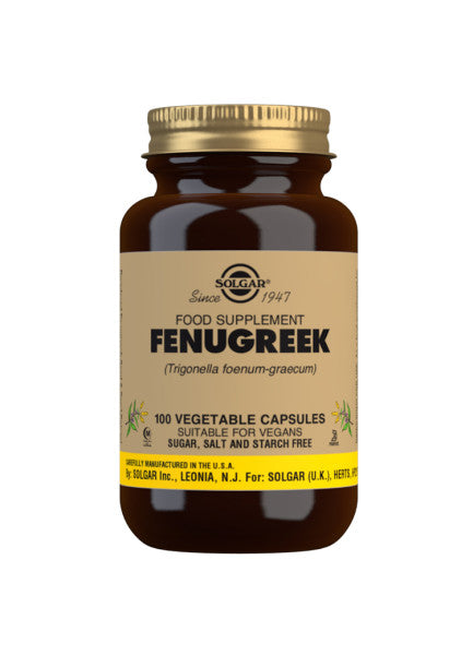 Fenugreek - 100 Kapsler - Solgar