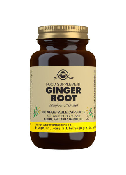 Ginger - 100 Kapsler - Solgar