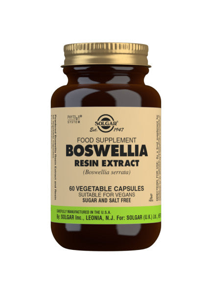 Boswellia Resin Ekstrakt - 60 Kapsler - Solgar