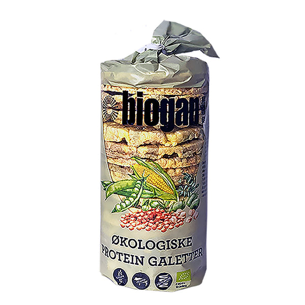 Økologiske Protein Galetter - 100G - Biogan