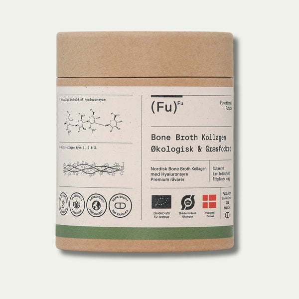 Økologisk Bone Broth Kollagen - 300 Kapsler - Functional Future