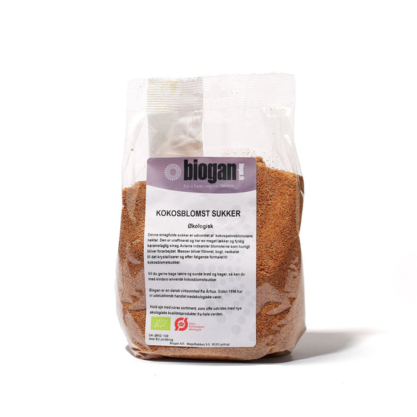 Økologisk Kokosblomstsukker - 500G - Biogan