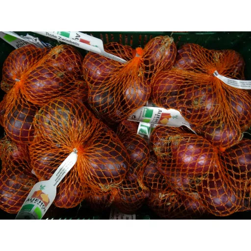 Økologiske Rødløg - 500G - Tyskland - Frugt & Grønt Uge 42
