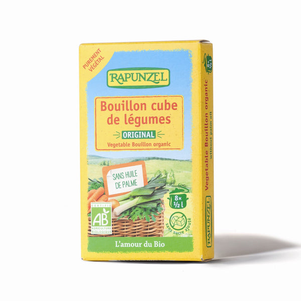 Økologisk Grøntsagsbouillon - 8x10,5G - Rapunzel