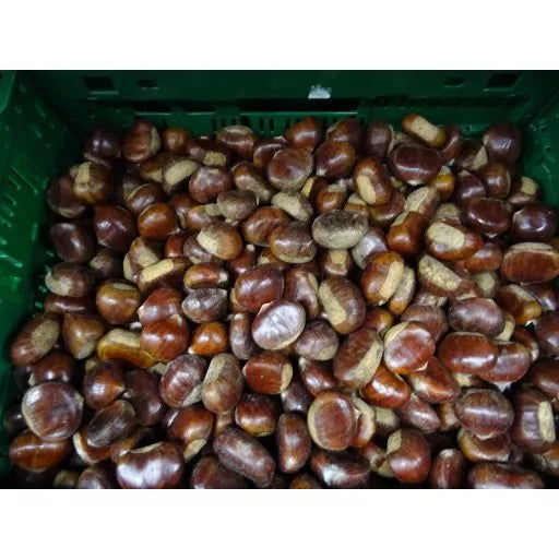 Økologiske Spisekastanjer - 100G - Frankrig - Frugt & Grønt Uge 39