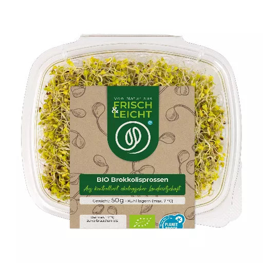 Økologiske Broccoli Spirer - 50G - Holland - Frugt & Grønt Uge 35