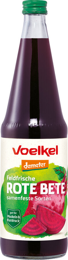 Biodynamisk Friskhøstet Rødbedesaft - 700ML - Voelkel