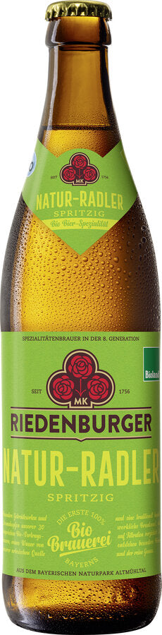 Økologisk Radler - 500ML - Riedenburger Brauhaus