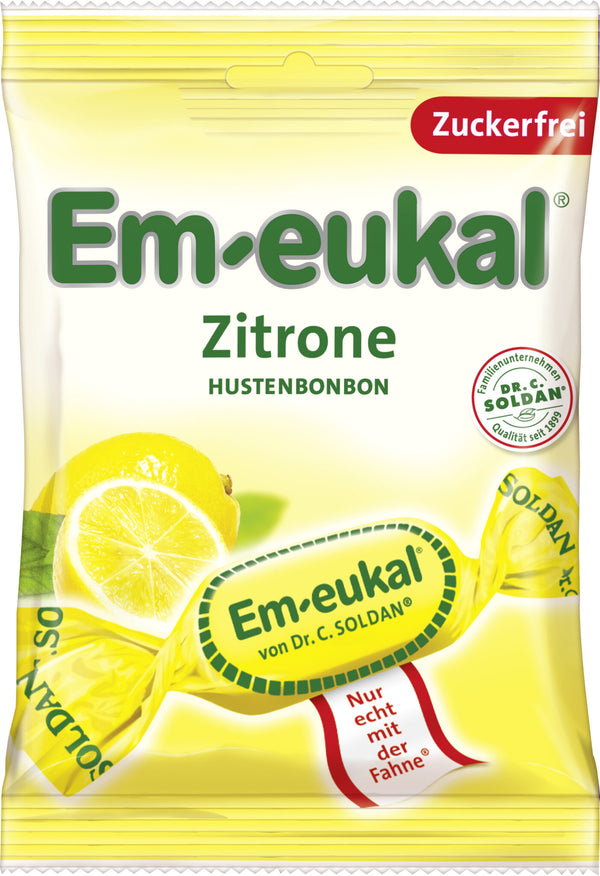 Sukkerfri Hostebolcher Citron – 75G - Em-Eukal
