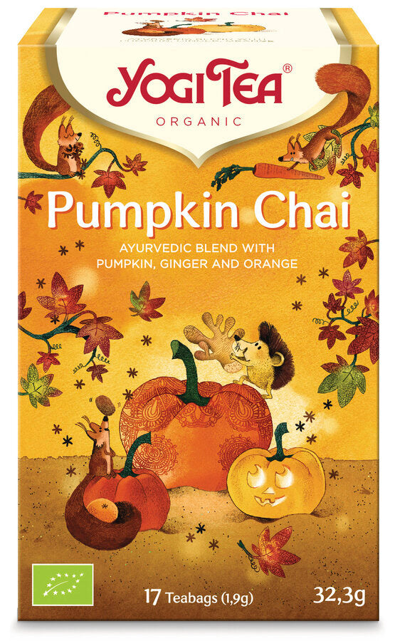 Økologisk Pumpkin Chai Te - 17 Breve - YOGITEA