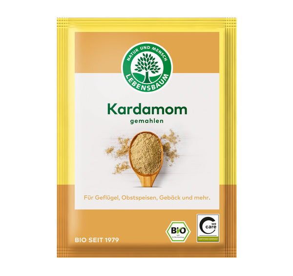 Økologisk Kardemomme Malet - 10G - Lebensbaum
