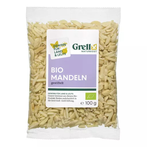 Økologiske Mandelstifter - 100G - Grell Naturkost