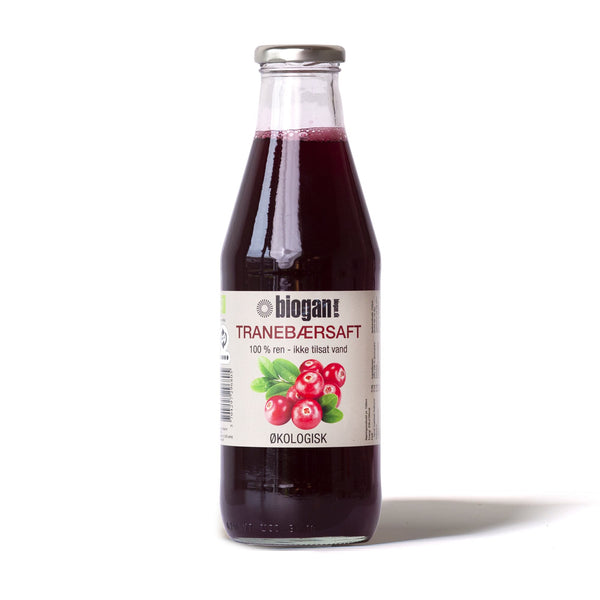 Økologisk Tranebærsaft - 1L - Biogan