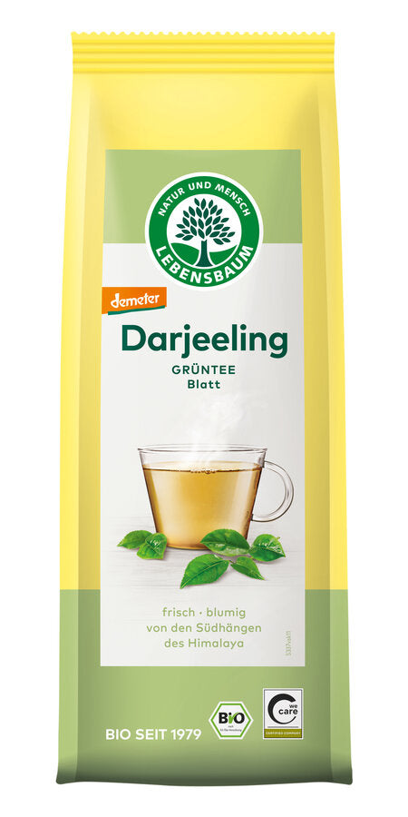 Biodynamisk Grøn Darjeeling Te - 50G - Lebensbaum