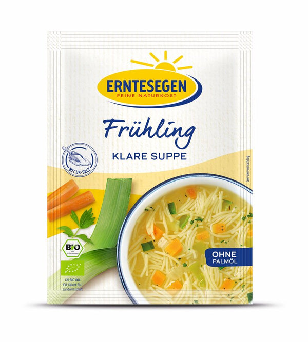 Økologisk Pulversuppe - Klassisk Klar Suppe - 40G - Erntesegen