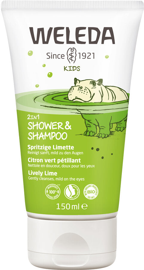 Kids Shower Gel Lively Lime - 150ML - Weleda