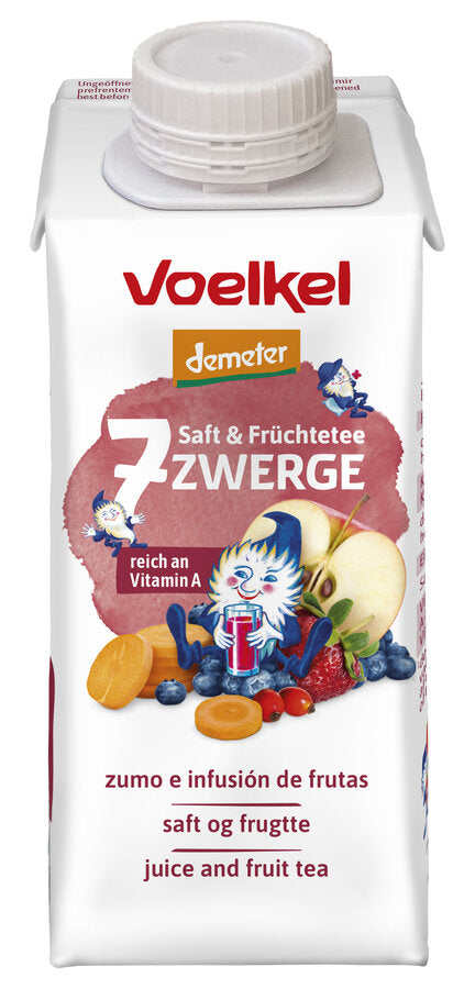 Biodynamisk 7 Små Dværge Multi Saft - 200ML - Voelkel