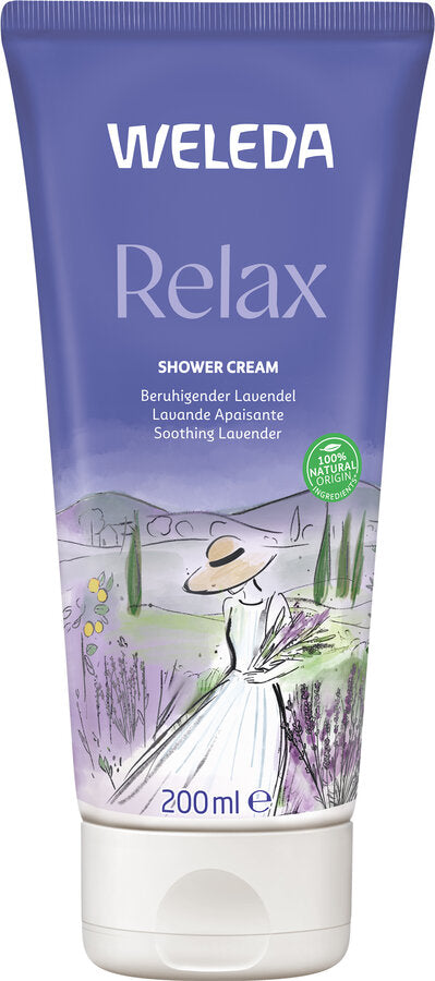 Lavender Relax Shower Cream - 200ML - Weleda