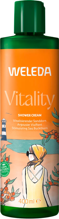 Sea Buckthorn Vitality Shower Cream - 400ML - Weleda