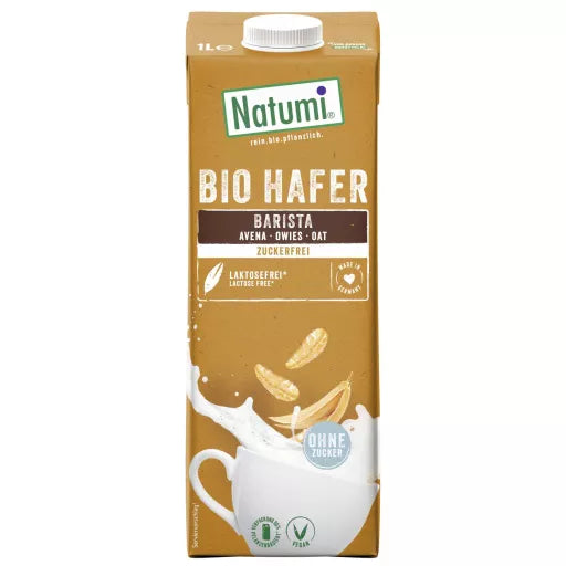 Havredrik - Uden tilsat sukker - 1L - Natumi